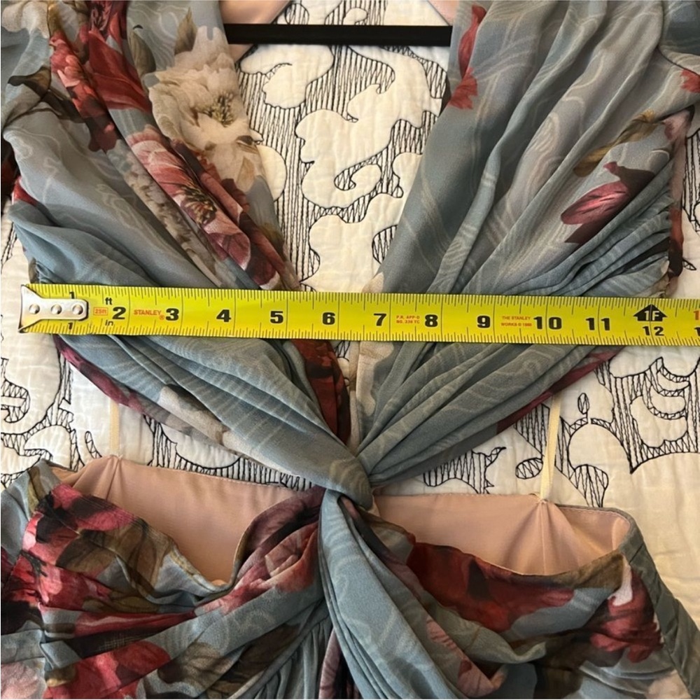 Patbo Peony Print Midi Dress xs 0 Bronx - Picture 11 of 13